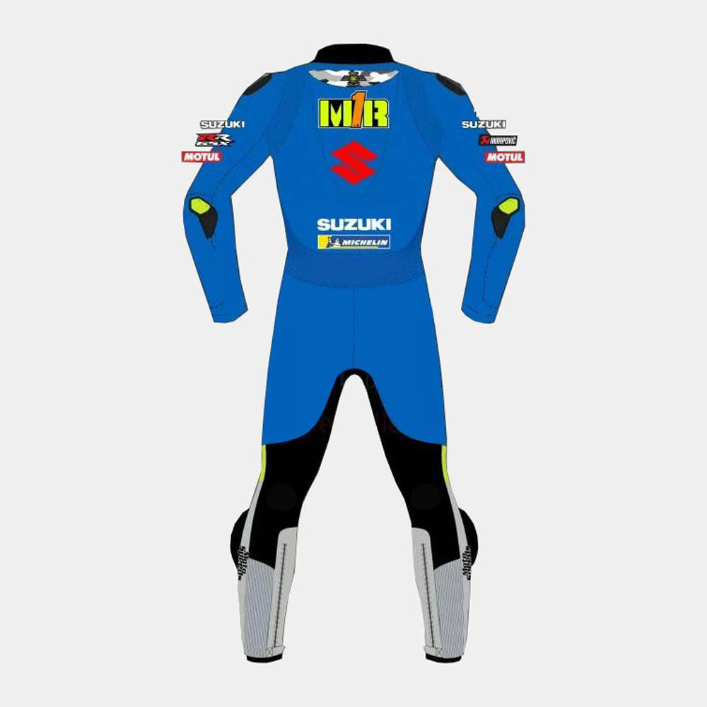 Joan Mir Suzuki Motogp Leathers 2021 Motorbike Racing Leather Suit