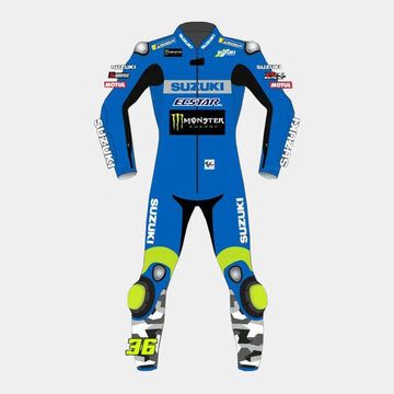 Joan Mir Suzuki Motogp Leathers 2021 Motorbike Racing Leather Suit