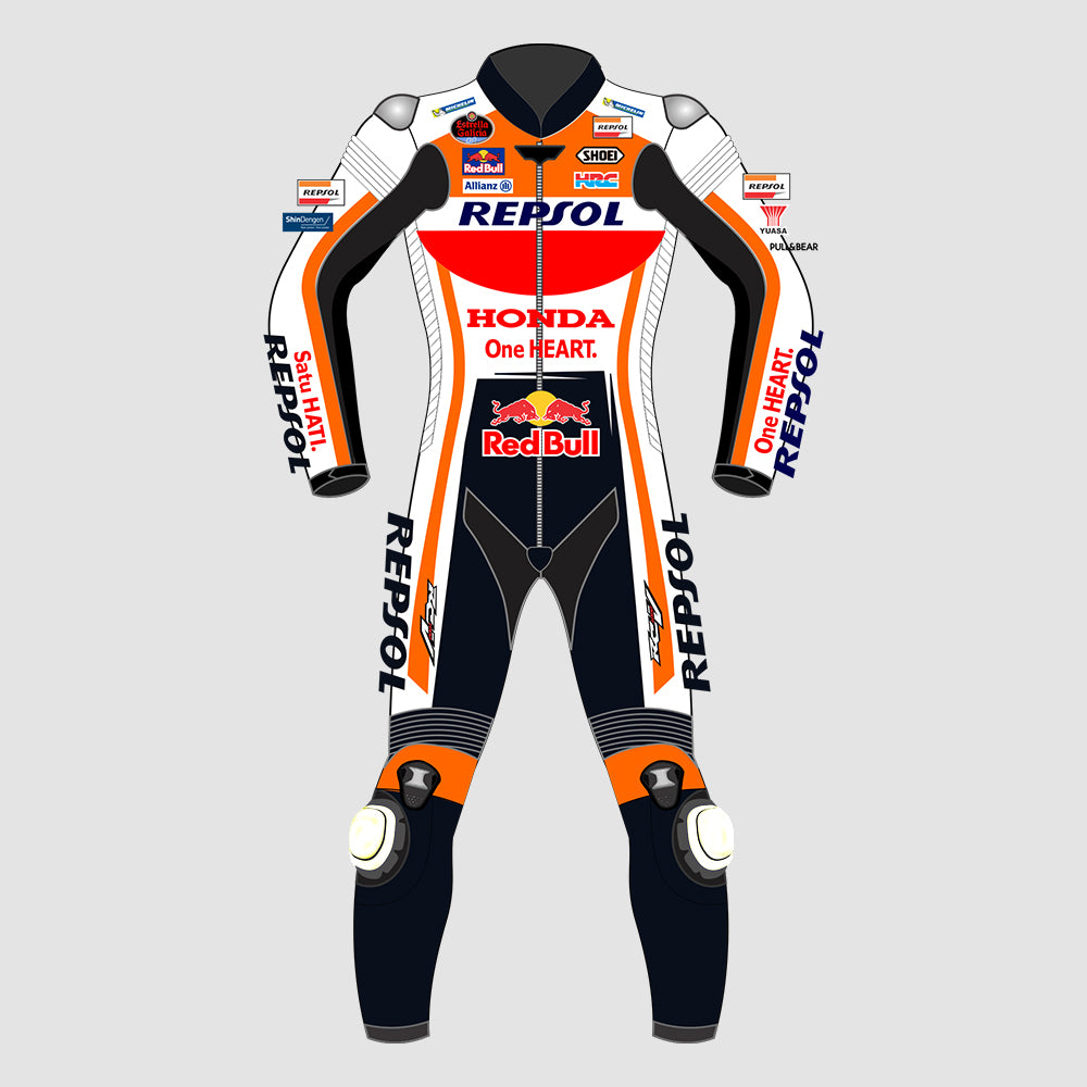 Joan Mir HRC Repsol WSBK Honda Motogp 2023 Motorbike Racing Leather Suit