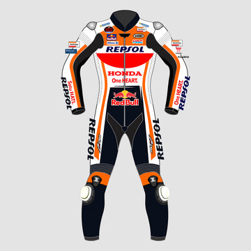 Joan Mir HRC Repsol WSBK Honda Motogp 2023 Motorbike Racing Leather Suit