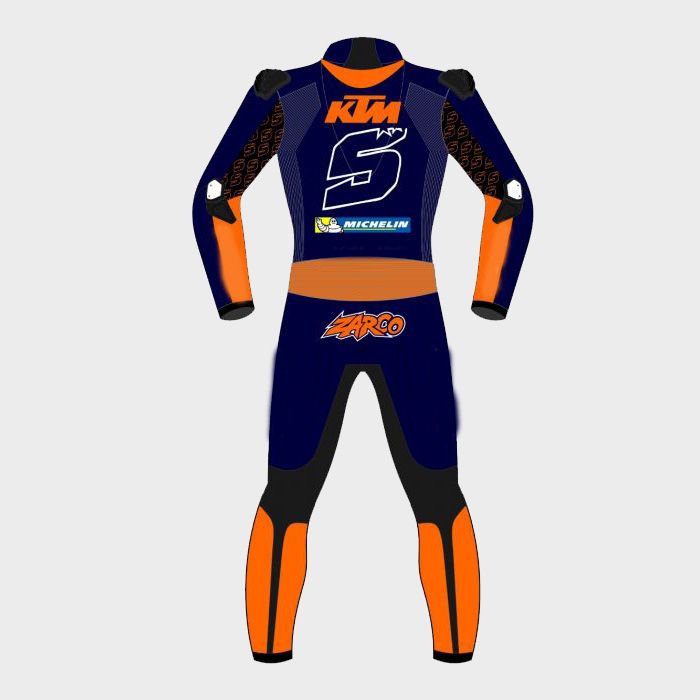 Johan Zarco Jerez 2018 Motogp Motorbike Racing Leather Suit