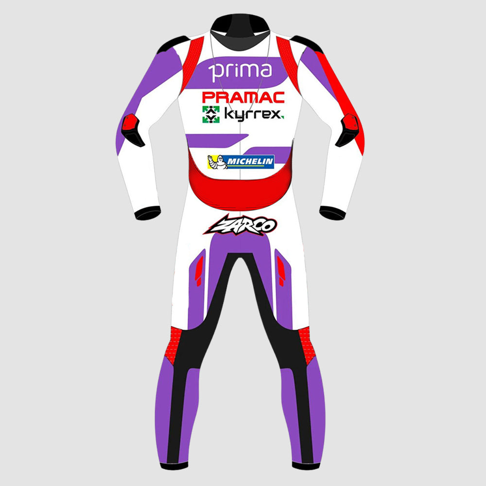 Johann Zarco 2023 Ducati Pramac Motogp Motorbike Racing Leather Suit