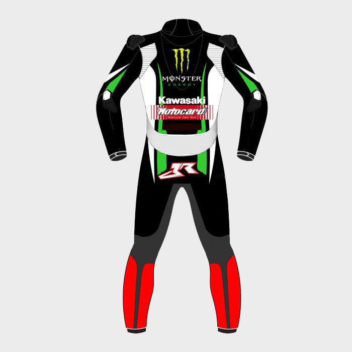Jonathan Rea Kawasaki WSBK 2017 Racing Motorbike Leather Suit