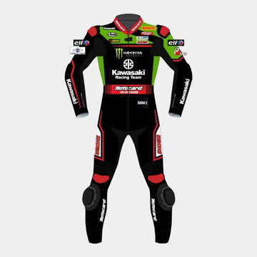 Jonathan Rea Kawasaki WSBK 2021 Motorbike Race Leather Suit