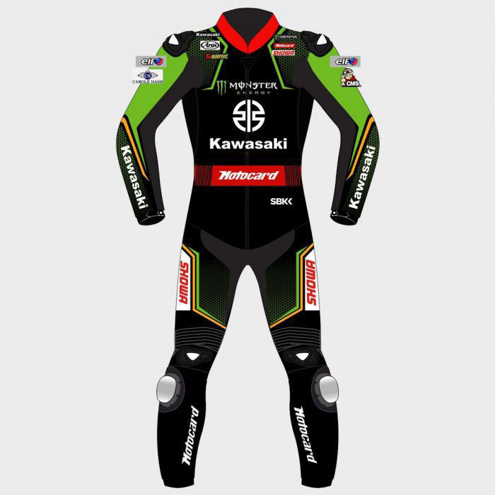 Jonathan Rea kawasaki Ninja Motorbike Leather suit 2020