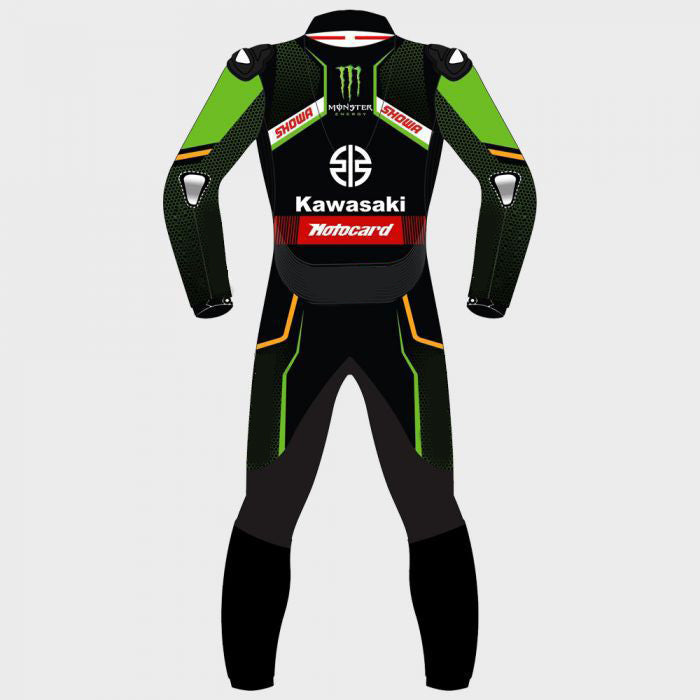 Jonathan Rea kawasaki Ninja Motorbike Leather suit 2020