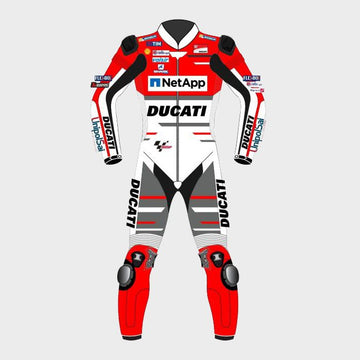 Jorge Lorenzo Ducati 2018 Motogp Motorbike Racing Leather Suit