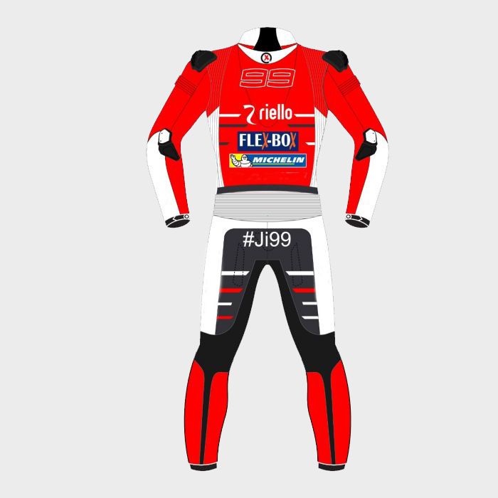 Jorge Lorenzo Ducati 2018 Motogp Motorbike Racing Leather Suit