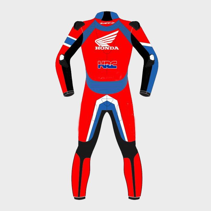 Leon Haslam Honda CBR WSBK 2020 Motogp Motorbike Racing Leather Suit