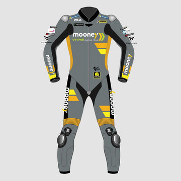 Luca Marini 2022 Mooney VR46 Motogp Motorbike Racing Leather Suit