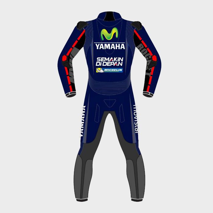 Maverick Vinales Movistar Yamaha 2017 Motogp Motorbike Racing Leather Suit