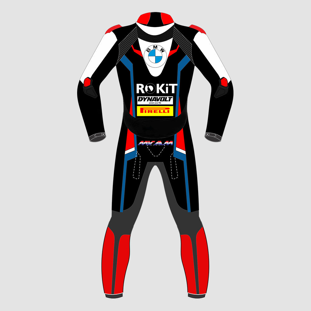 Michael Van Der Mark BMW WSBK 2023 Motogp Motorbike Racing Leather Suit