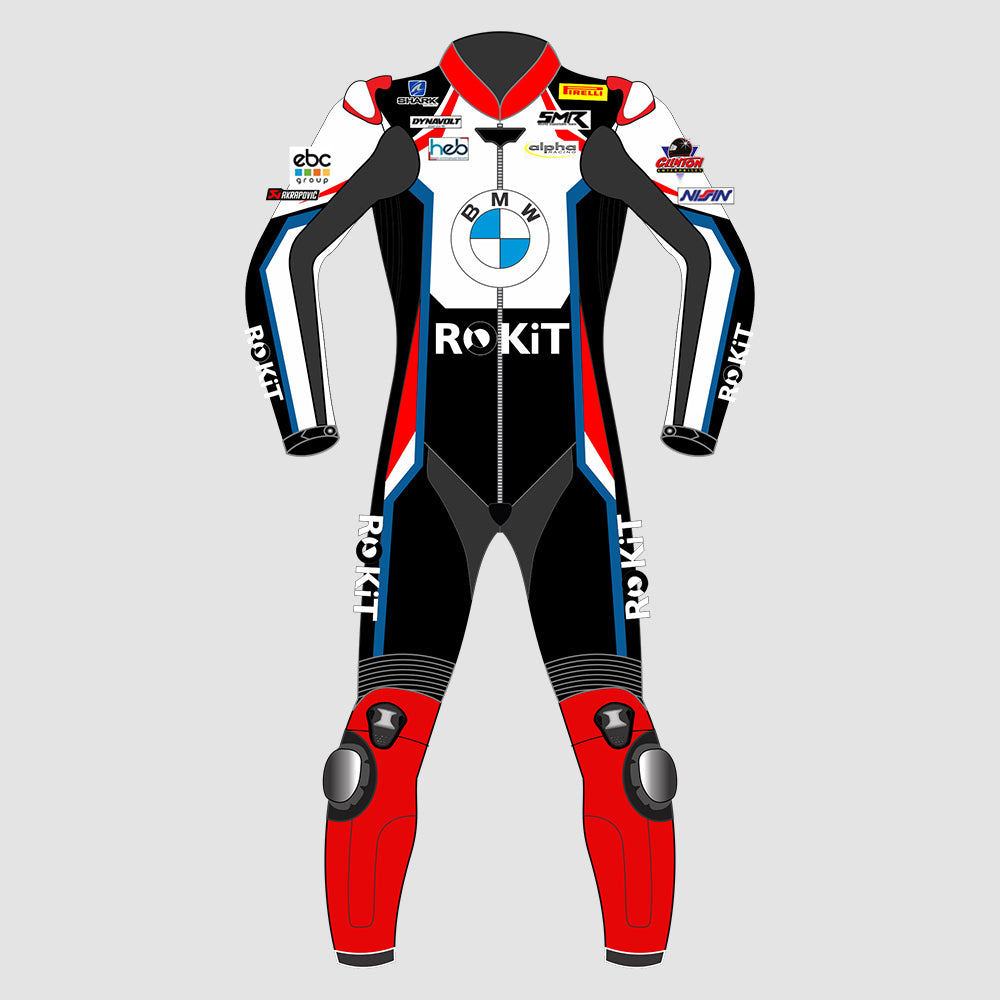 Michael Van Der Mark BMW WSBK 2023 Motogp Motorbike Racing Leather Suit