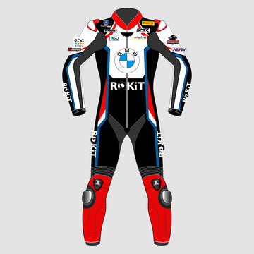 Michael Van Der Mark BMW WSBK 2023 Motogp Motorbike Racing Leather Suit