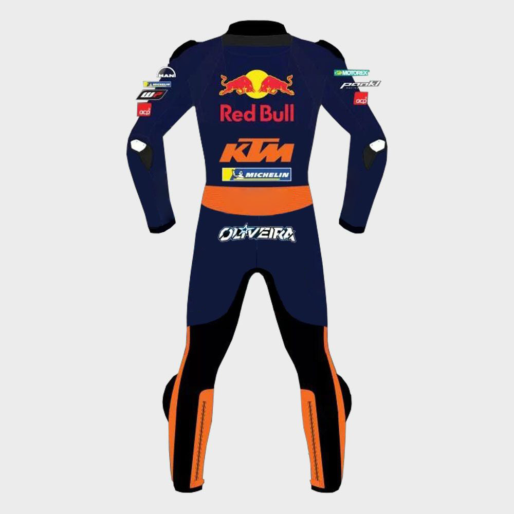 Miguel Oliveira RedBull KTM 2021 Motogp Motorbike Racing Leather Suit