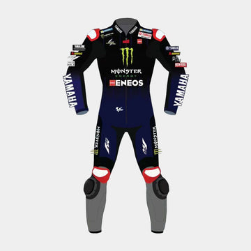 Fabio Quartararo 2021 Monster Energy Motogp Motorbike Racing Leather Suit