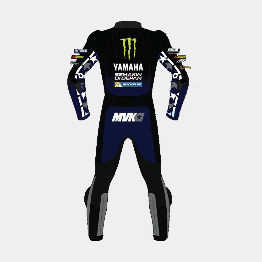 Maverick Vinales Monster 2021 Motogp Motorbike Racing Leather Suit