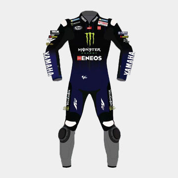 Maverick Vinales Monster 2021 Motogp Motorbike Racing Leather Suit