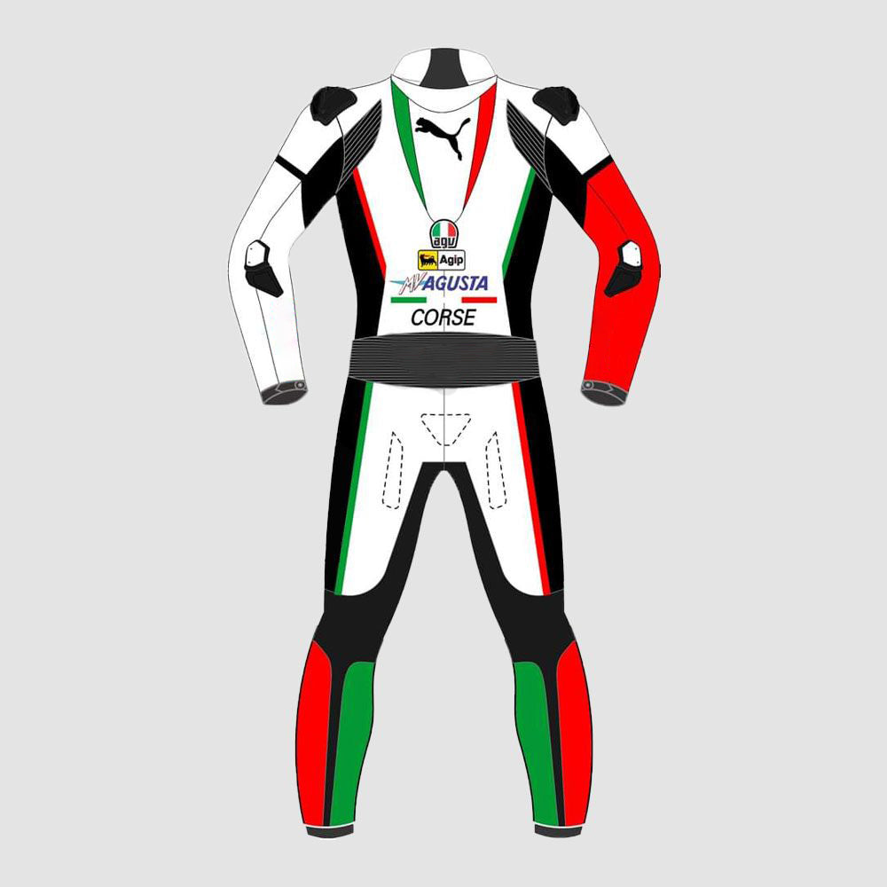 MV Agusta Motogp Motorbike Racing Leather Suit