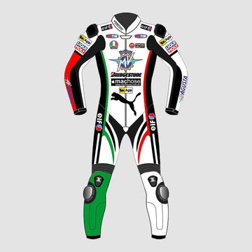 MV Agusta Motogp Motorbike Racing Leather Suit