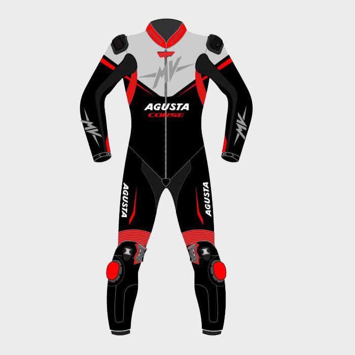 MV Agusta Motogp Motorbike Racing Leather Suit