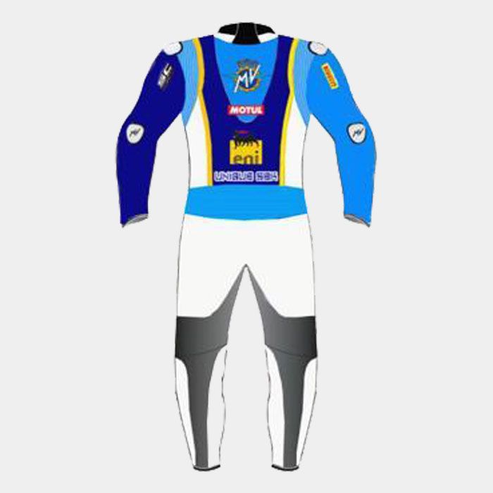 MV Agusta Motogp Motorbike Racing Leather Suit