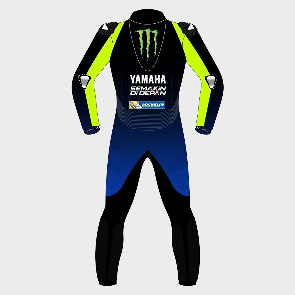 Naverick Vinales Yamaha Motogp Motorbike Racing Leather Suit