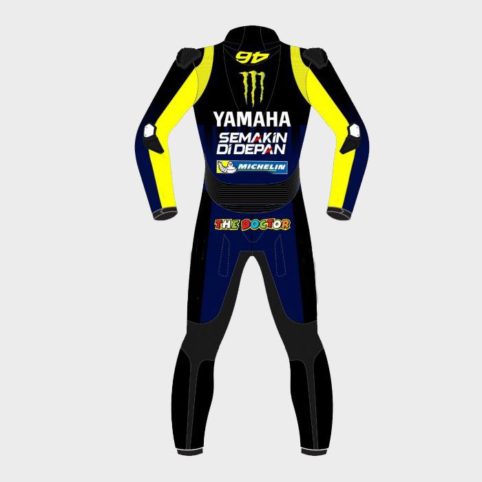 Yamaha Valentino Rossi 2019 Motogp Motorbike Racing Leather Suit