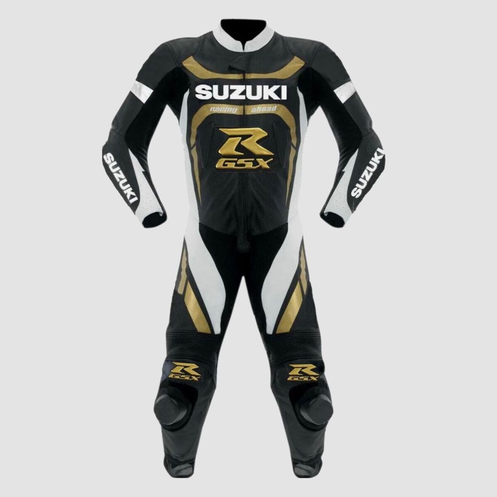 Suzuki Motogp Motorbike Racing Leather Suit