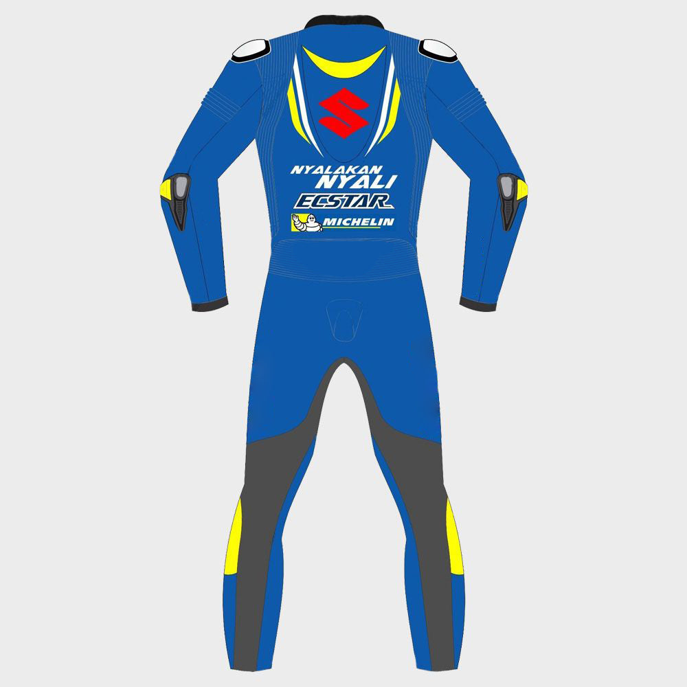 Suzuki Motorbike Racing Leather Suit