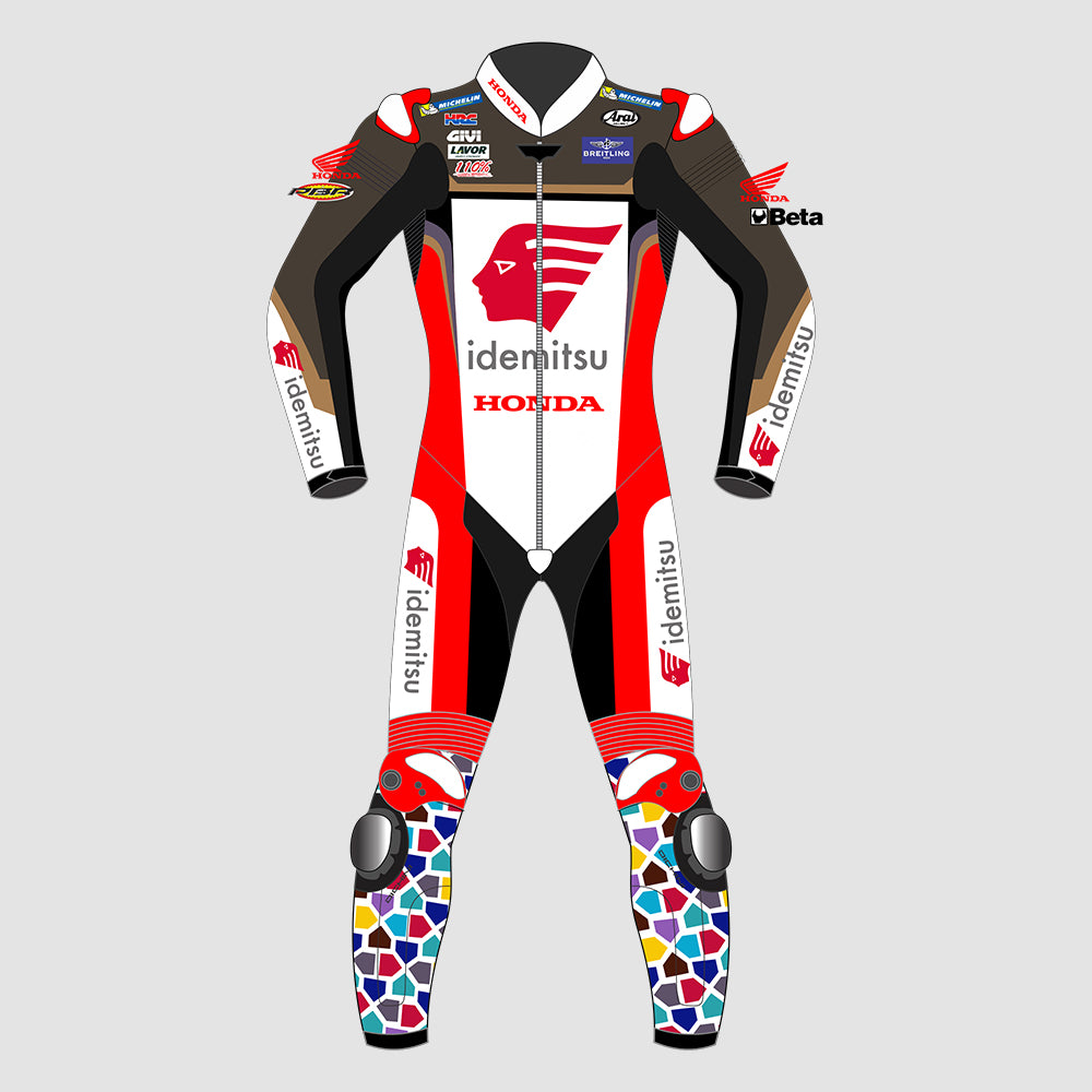 Takaaki Nakagami Honda Motogp 2023 Motorbike Racing Leather Suit