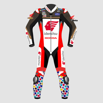 Takaaki Nakagami Honda Motogp 2023 Motorbike Racing Leather Suit