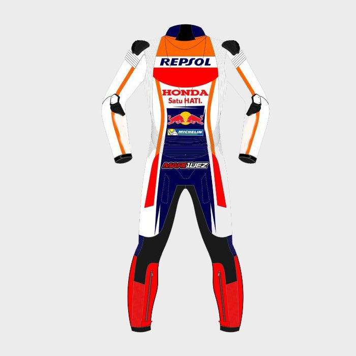 Tz Marc Marquez Honda Repsol 2020 Motogp Motorbike Racing Leather Suit