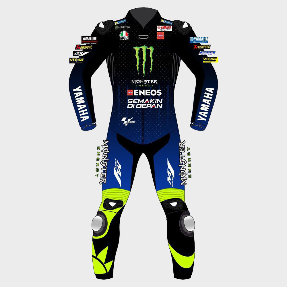 Valentino Rossi Yamaha 2020 Motogp Motorbike Racing Leather Suit