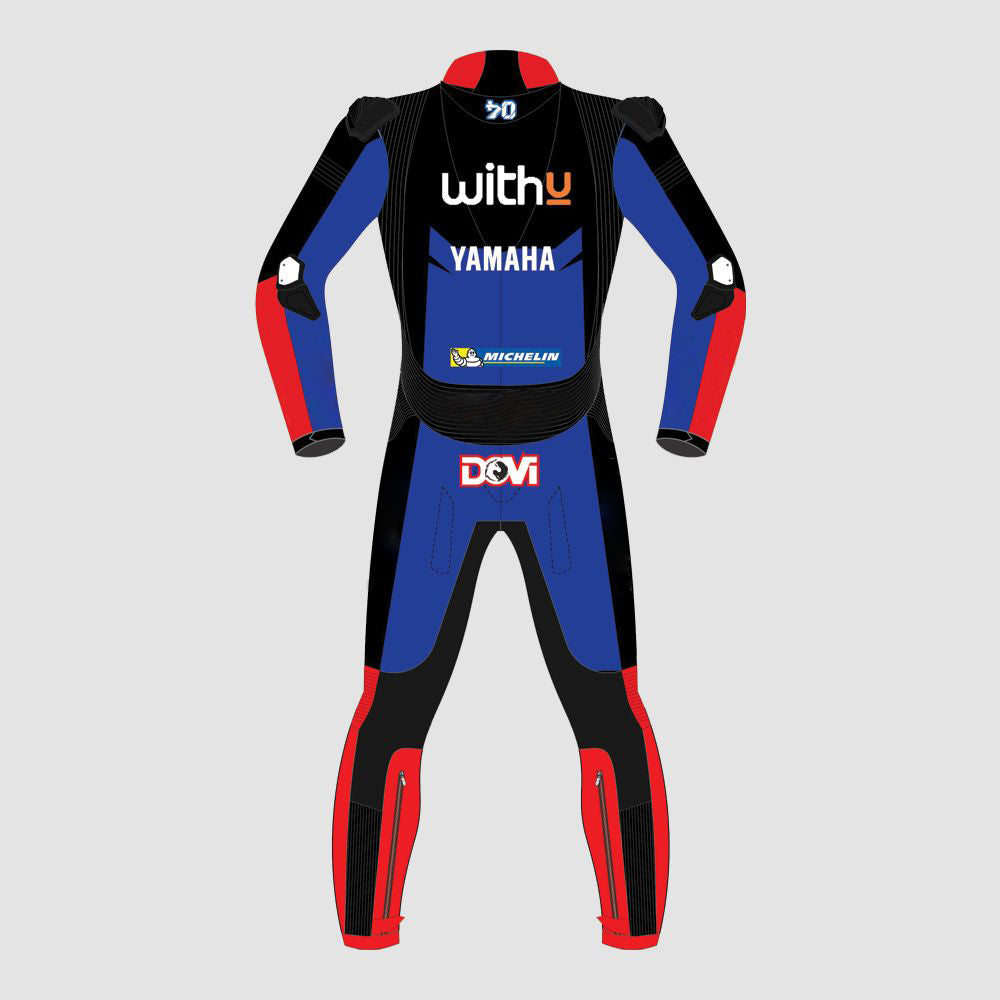 Andrea Dovizioso Yamaha 2022 Motogp Motorbike Racing Leather Suit