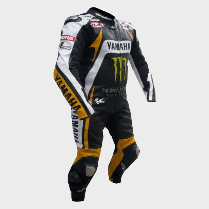 Yamaha Monster Energy Motogp Motorbike Racing Leather Suit
