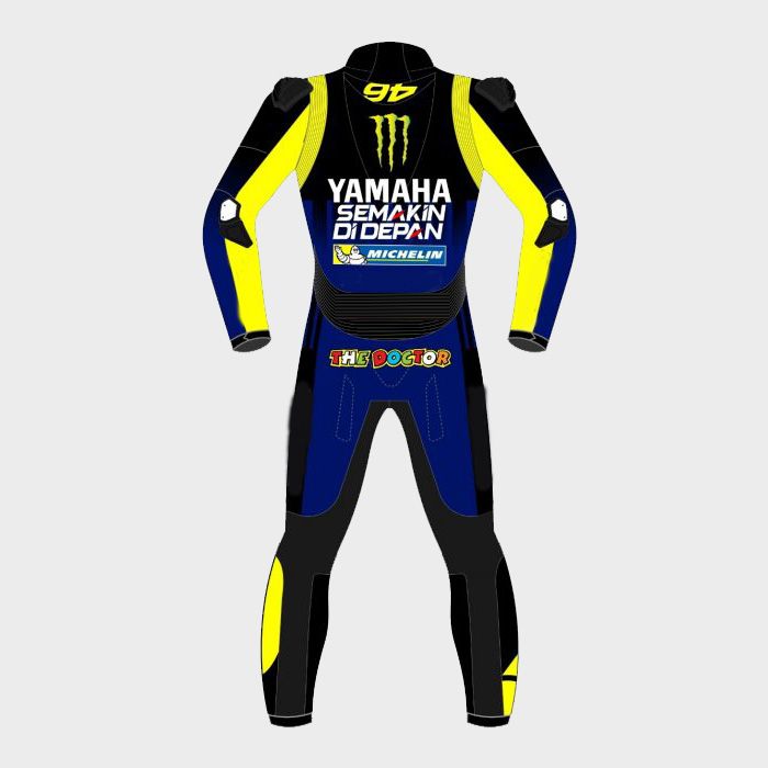 Yamaha Rossi 2020 Motogp Motorbike Racing Leather Suit